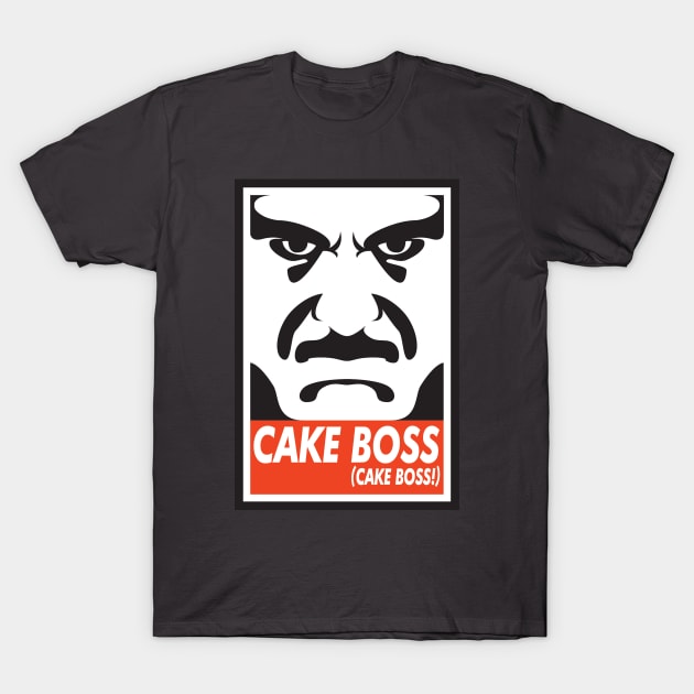 CAKE BOSS (Cake Boss!) T-Shirt by gthomasmcdonald